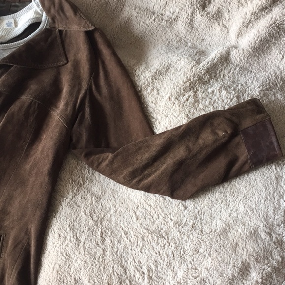 Long Suede leather jacket - Picture 2 of 2